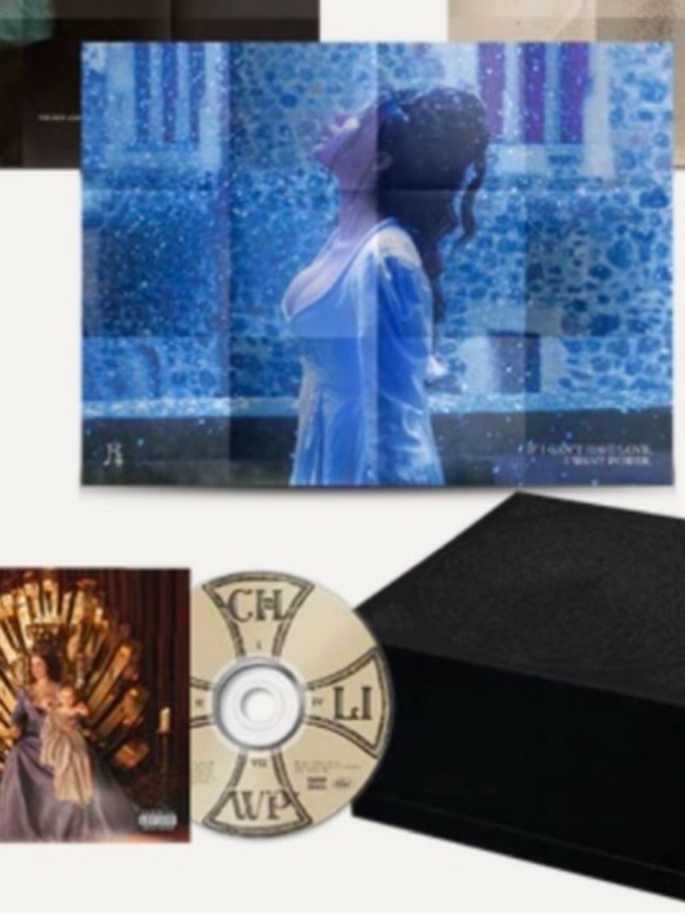 NEW LE Halsey CD Box Set Etched Box / CD/ Bookmark & Poster! 🆓 Shipping!